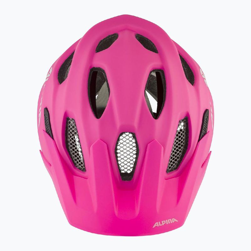 Cască de bicicletă pentru copii Alpina Carapax shocking pink matte 3