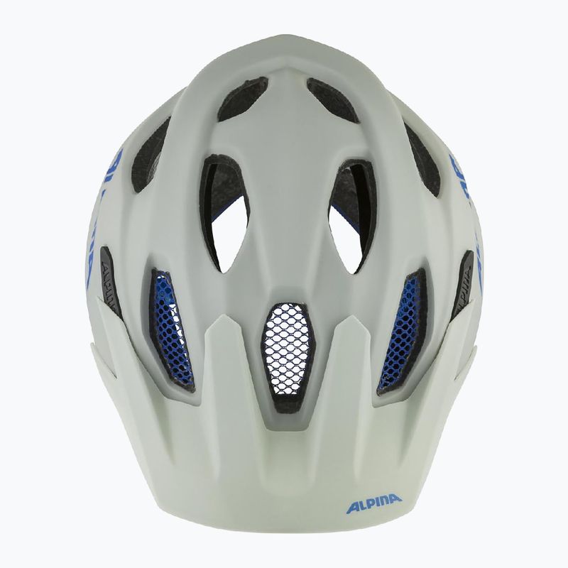 Cască de bicicletă pentru copii Alpina Carapax smoke grey/blue matt 7