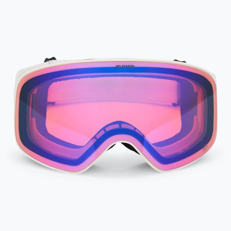 Ochelari de schi Alpina Ladis QM white matt/ blue 2