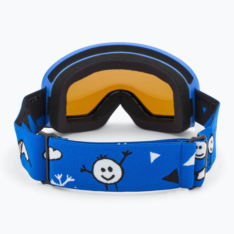 Ochelari de schi pentru copii Alpina Fernie Q-Lite royal/ blue matt/ blue