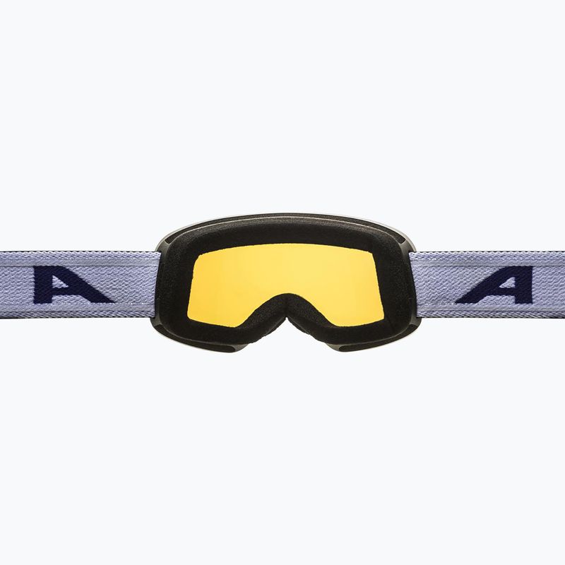 Ochelari de schi pentru copii Alpina Fernie Q-Lite black/ lila/ leo matt/ rose
