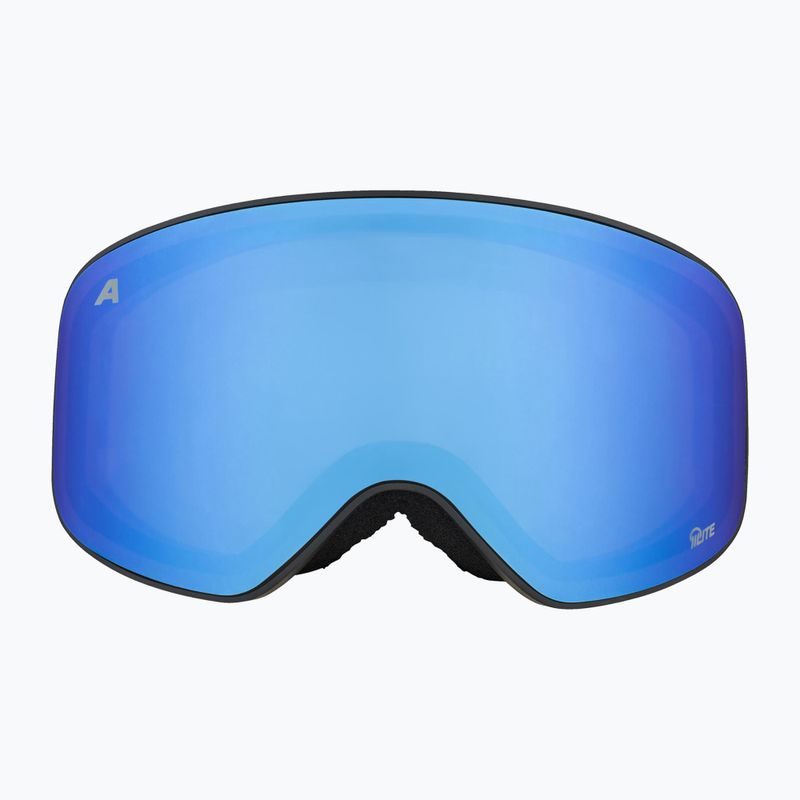 Ochelari de schi pentru copii Alpina Fernie Q-Lite black/ oil matt/ blue