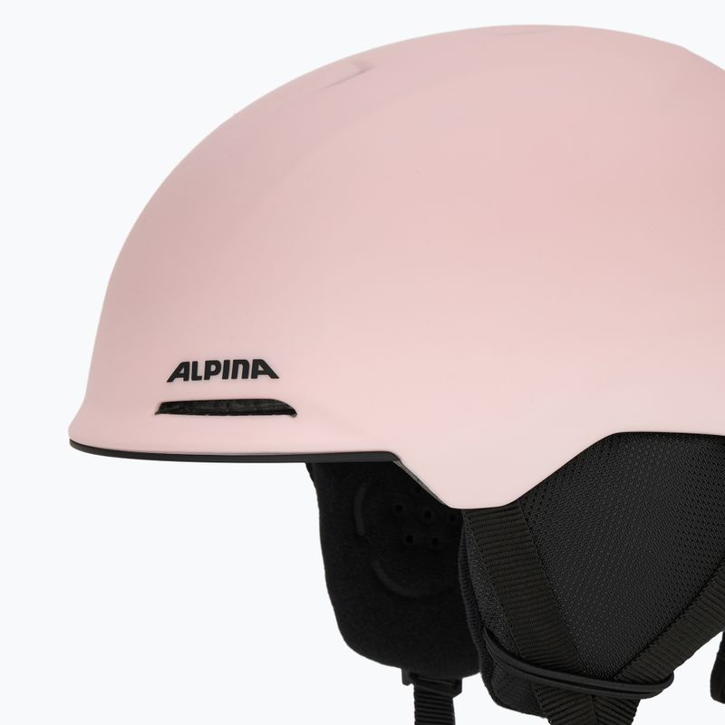Cască de schi pentru copii  Alpina Brix light/ rose matt 7