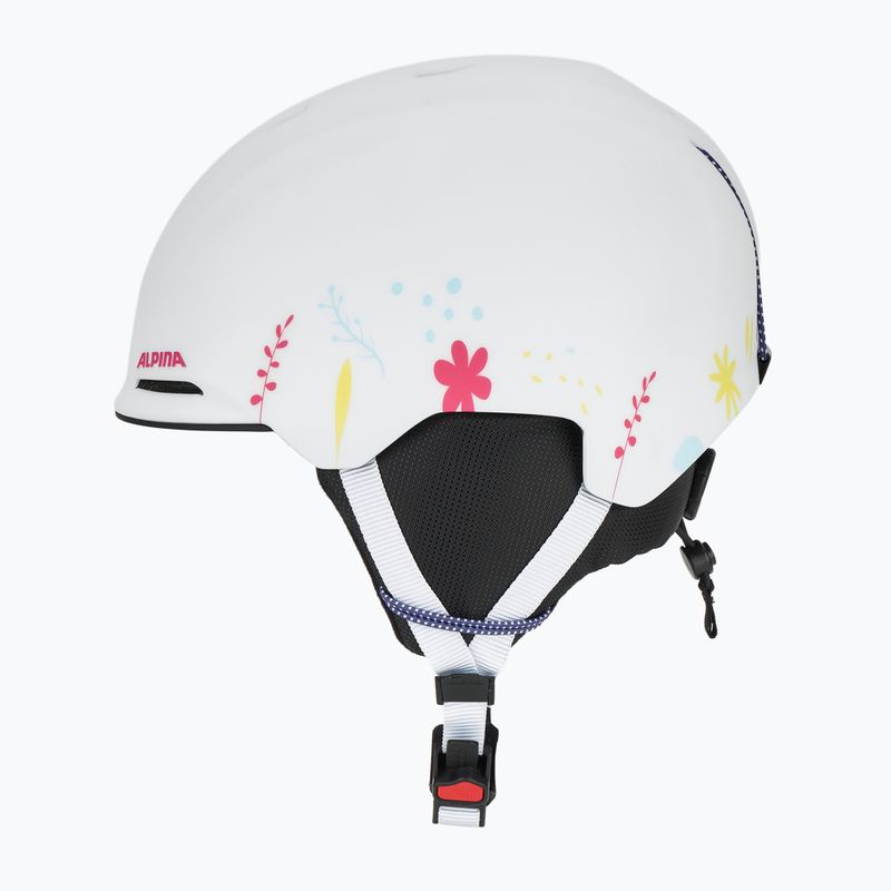 Cască de schi pentru copii  Alpina Brix white/ graphic matt 3