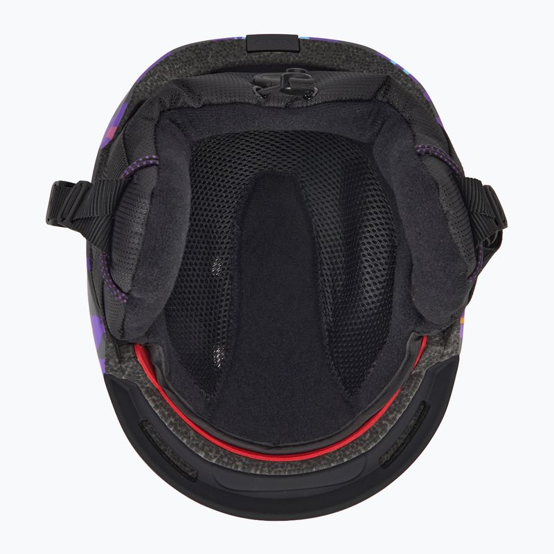 Cască de schi pentru copii  Alpina Brix midnight/ grey leo matt 5