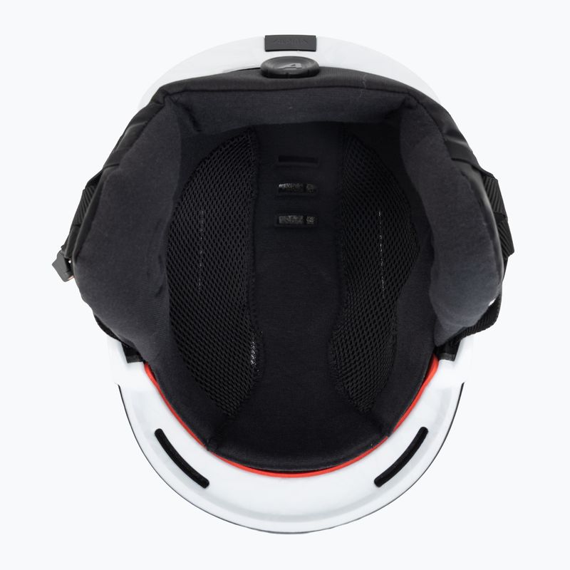 Cască de schi Alpina Nax white/ camo matt 5