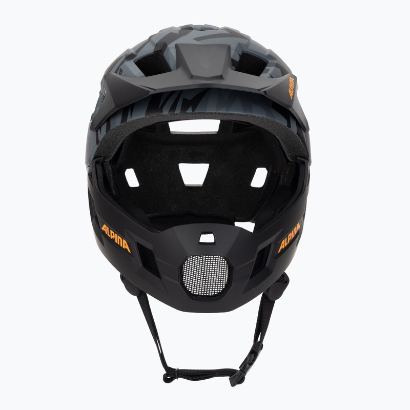Cască de bicicletă pentru copii Alpina Rupi black camo/orange matt 2