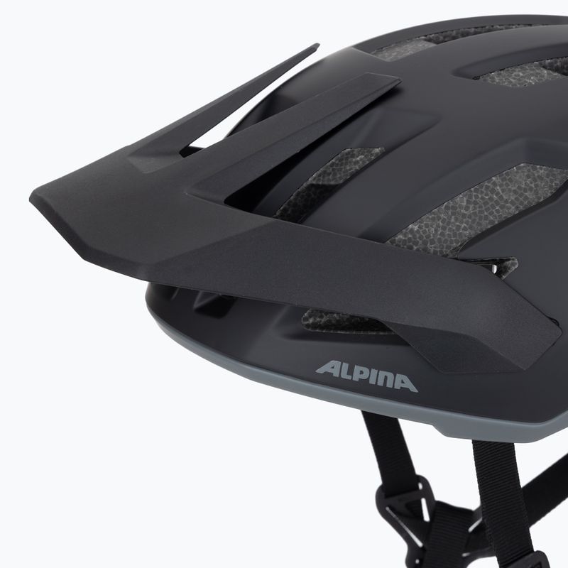 Cască de bicicletă Alpina Taunus black/grey matt 8