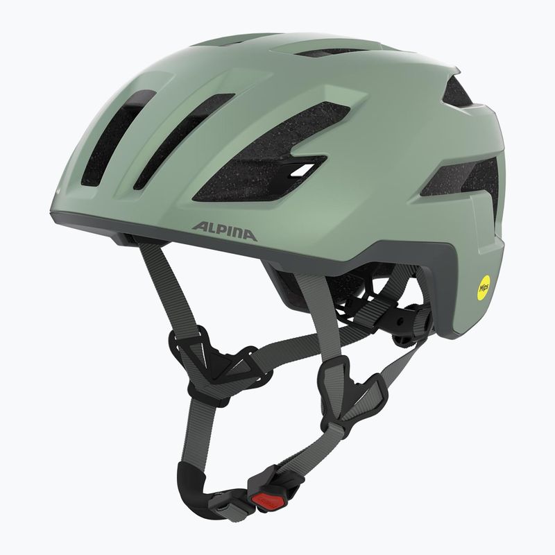 Cască de bicicletă Alpina Taunus Gravel MIPS willow green matt