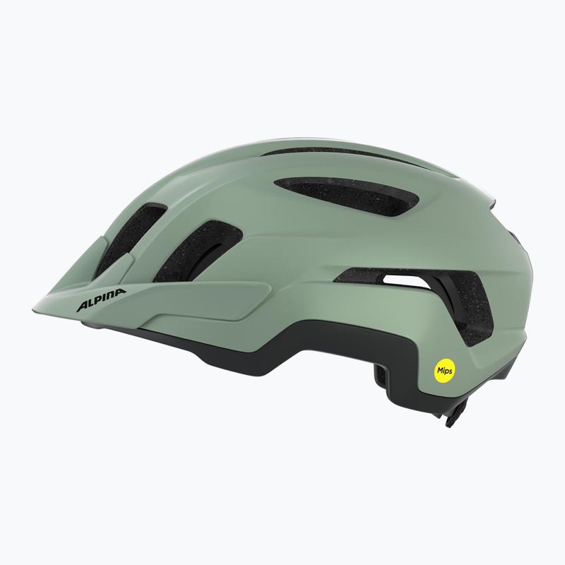 Cască de bicicletă Alpina Paranus MIPS willow green matt 4