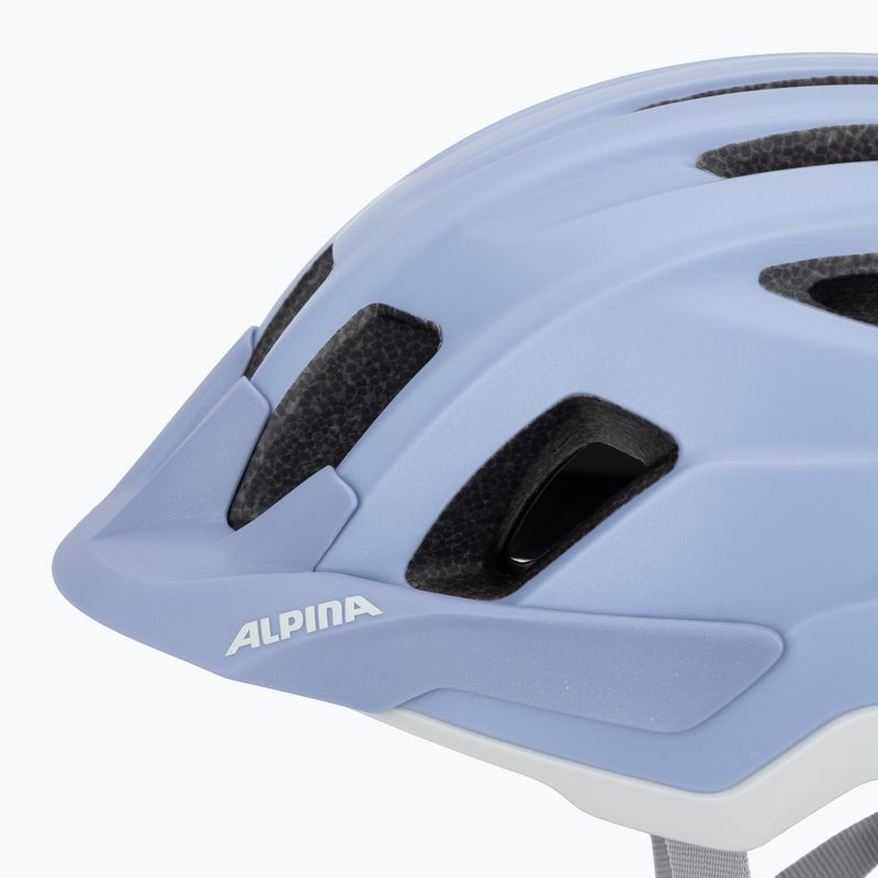 Cască de bicicletă Alpina Paranus MIPS lilac/grey matt 7