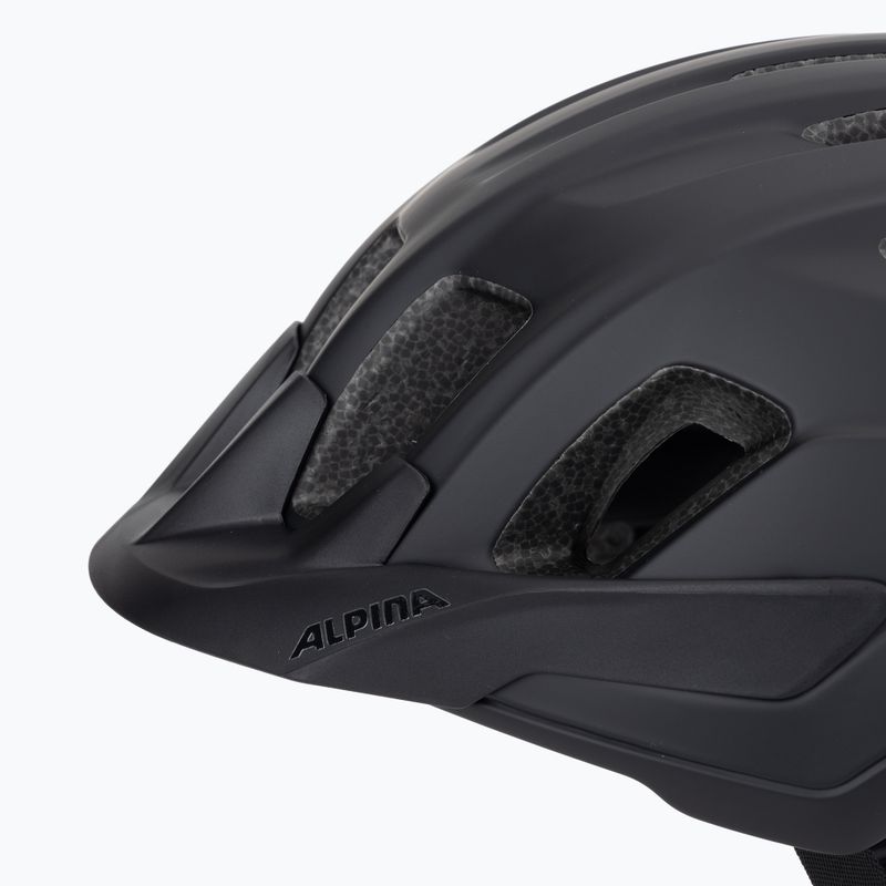 Cască de bicicletă Alpina Paranus black matte 7