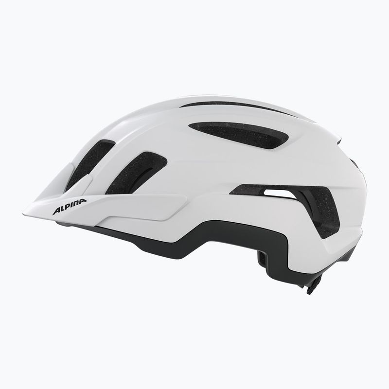 Cască de bicicletă Alpina Paranus white matt 4
