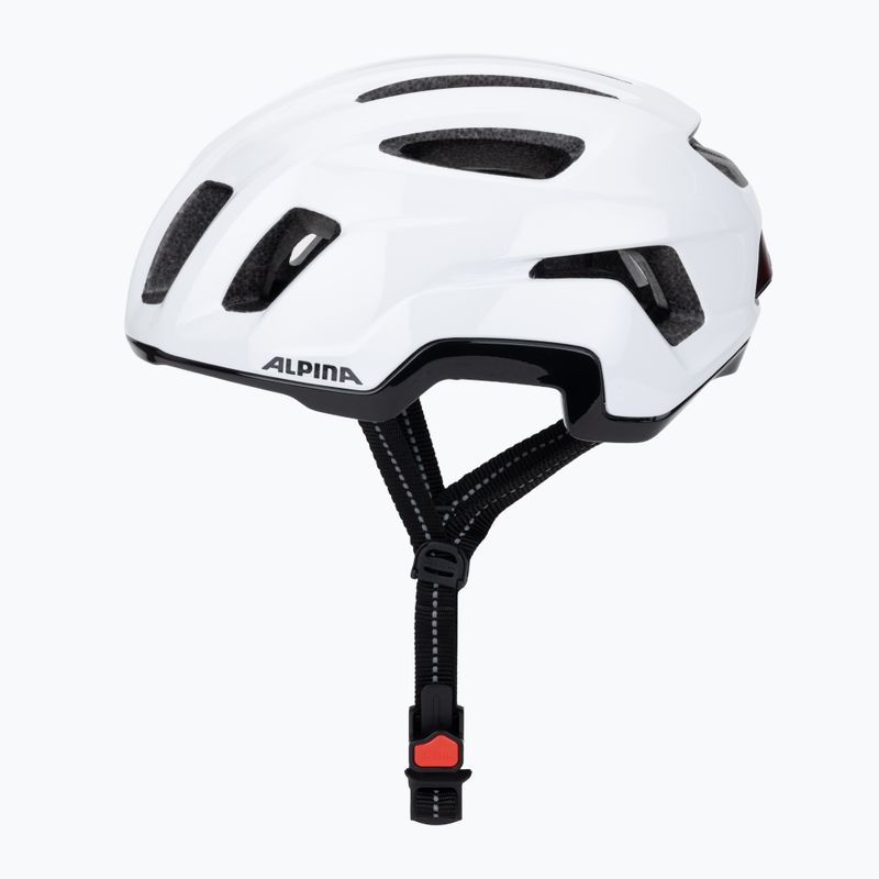 Cască de bicicletă Alpina Paranus Urban white gloss 3