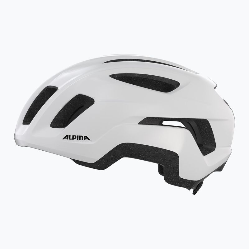 Cască de bicicletă Alpina Paranus Urban white gloss 4