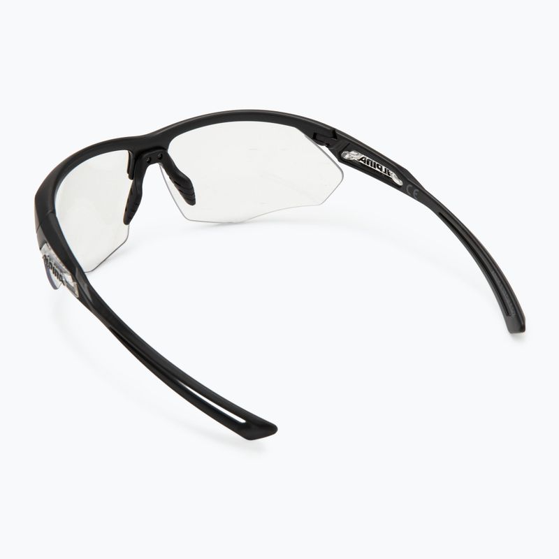 Ochelari de soare Alpina Nylos HR black transparent matt/ clear 2