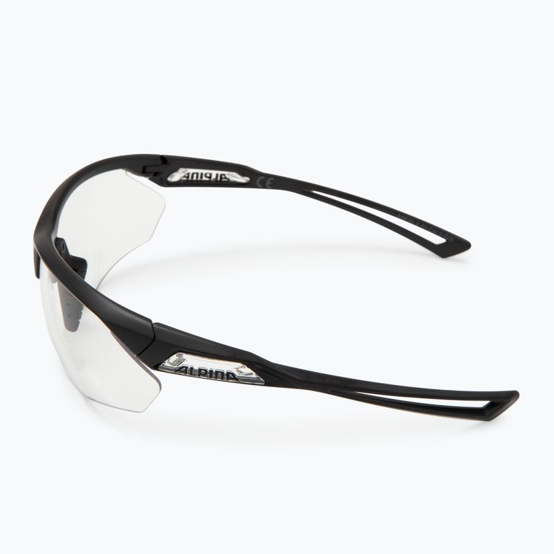 Ochelari de soare Alpina Nylos HR black transparent matt/ clear 4