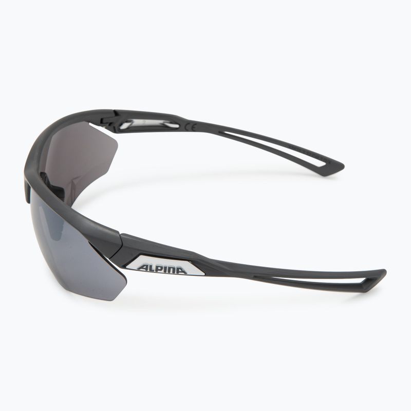 Ochelari de soare Alpina Nylos HR midnight grey matt/ silver mirror 4