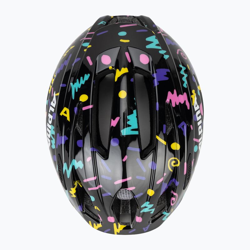Cască de ciclism pentru copii Alpina Pico black/confetti gloss 6