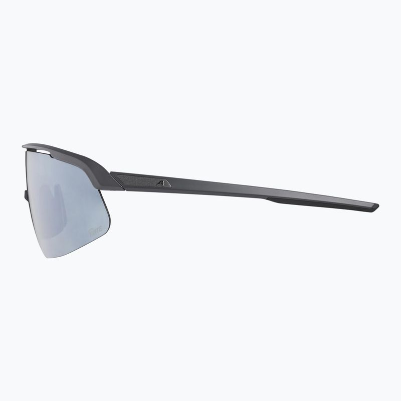 Ochelari de soare Alpina Turbo Pro S Q-Lite midnight grey matt/ silver mirror 7