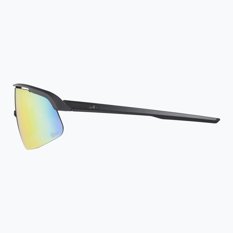 Ochelari de soare Alpina Turbo Pro S Q-Lite black metalic matt/ pink mirror 7