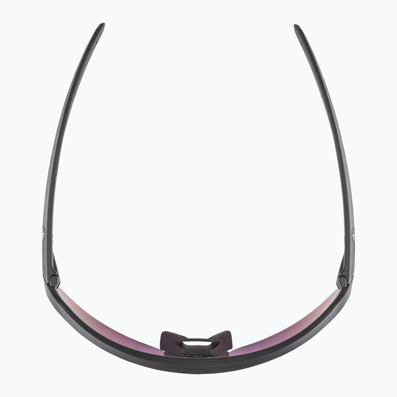 Ochelari de soare Alpina Turbo Pro S Q-Lite black metalic matt/ pink mirror 8