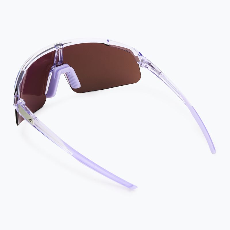Ochelari de soare Alpina Turbo Pro S Q-Lite lilac transparent gloss/ lilac mirror 2