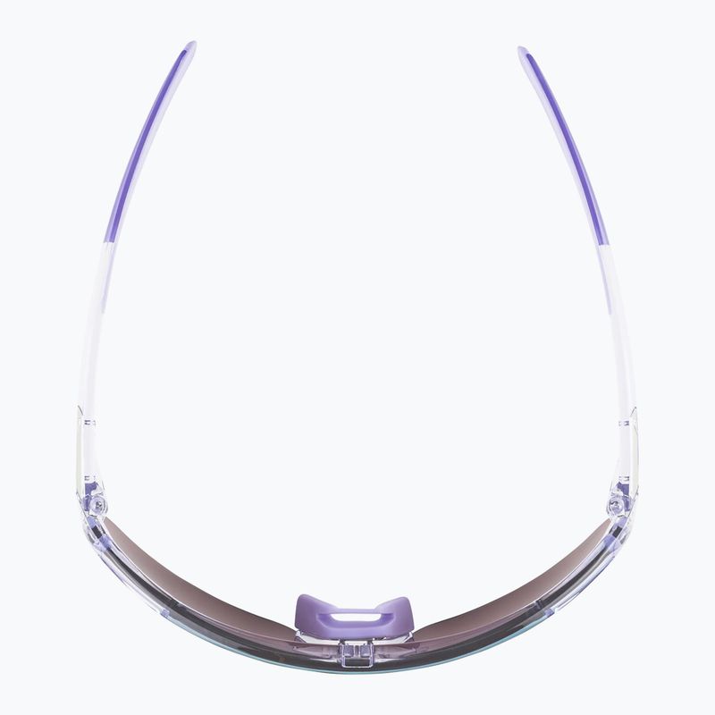 Ochelari de soare Alpina Turbo Pro S Q-Lite lilac transparent gloss/ lilac mirror 8