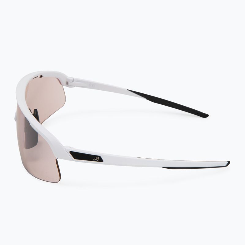 Ochelari de soare Alpina Turbo Pro S Q-Lite white matt/ silver flash mirror 4