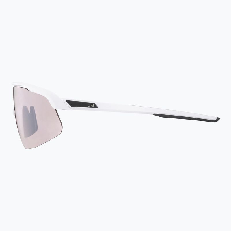 Ochelari de soare Alpina Turbo Pro S Q-Lite white matt/ silver flash mirror 7