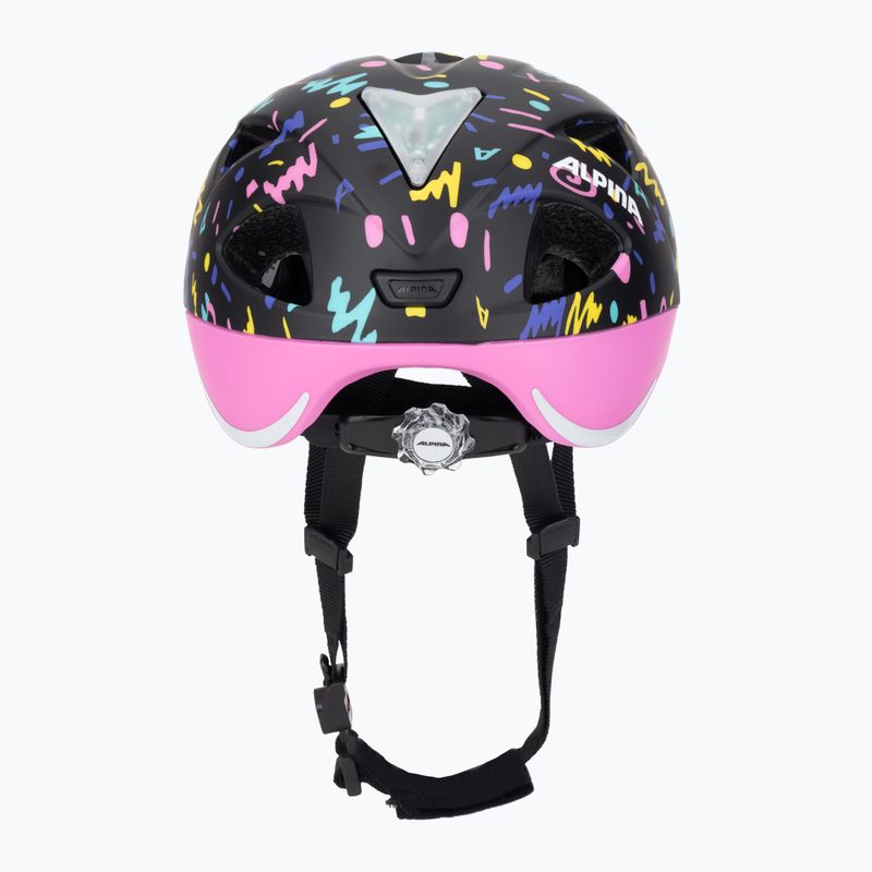 Cască de bicicletă pentru copii Alpina Ximo Flash black confetti matt 4
