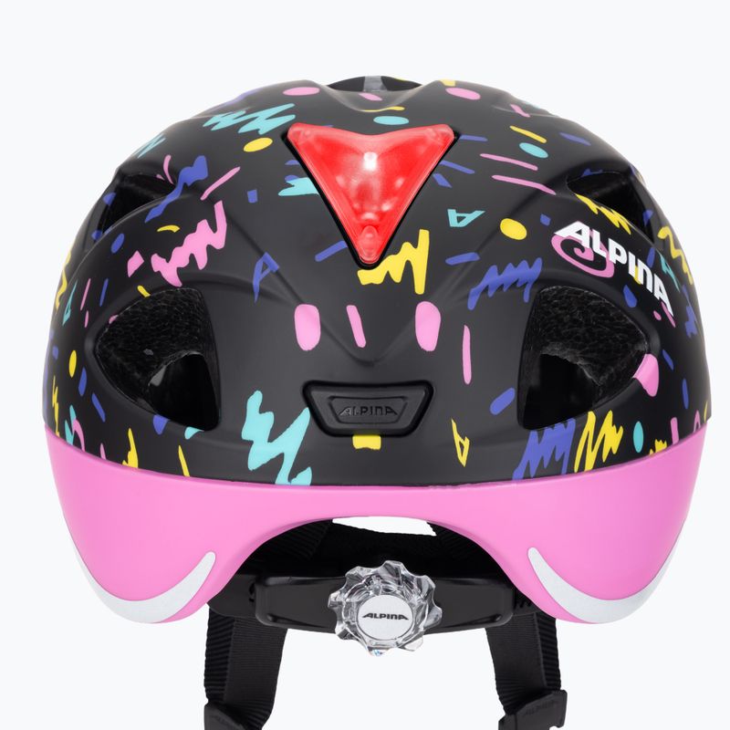 Cască de bicicletă pentru copii Alpina Ximo Flash black confetti matt 8