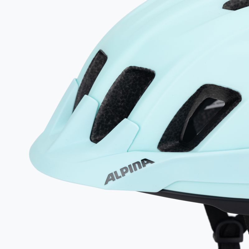 Cască de bicicletă Alpina Paranus pastel green matt 7