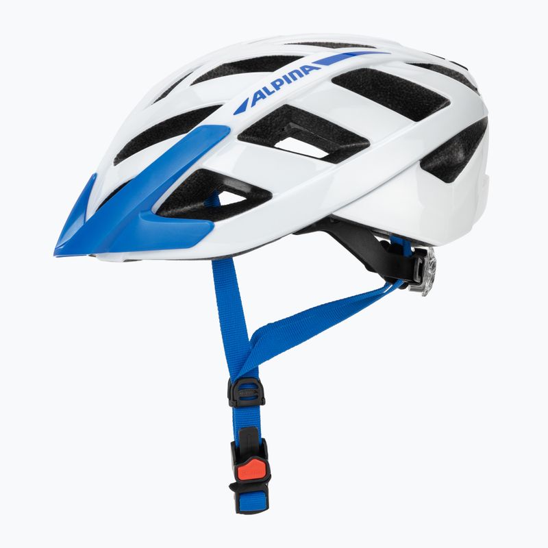 Cască de ciclism Alpina Panoma 3.0 white/blue gloss 3