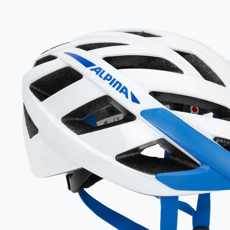 Cască de ciclism Alpina Panoma 3.0 white/blue gloss 7