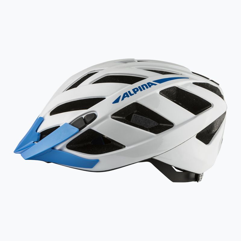 Cască de ciclism Alpina Panoma 3.0 white/blue gloss 2