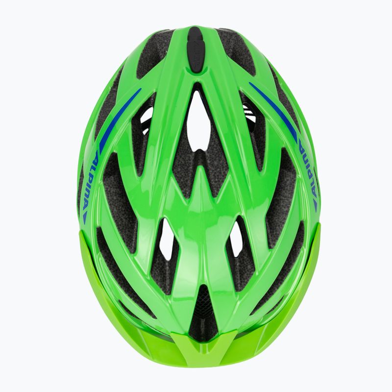 Cască de ciclism Alpina Panoma 3.0 green/blue gloss 6