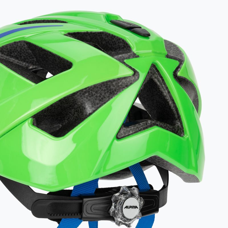 Cască de ciclism Alpina Panoma 3.0 green/blue gloss 8