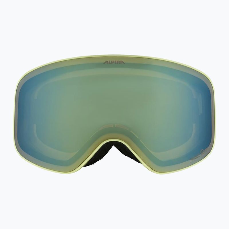 Ochelari de schi pentru copii Alpina Fernie Q-Lite sunny/lime matt 2