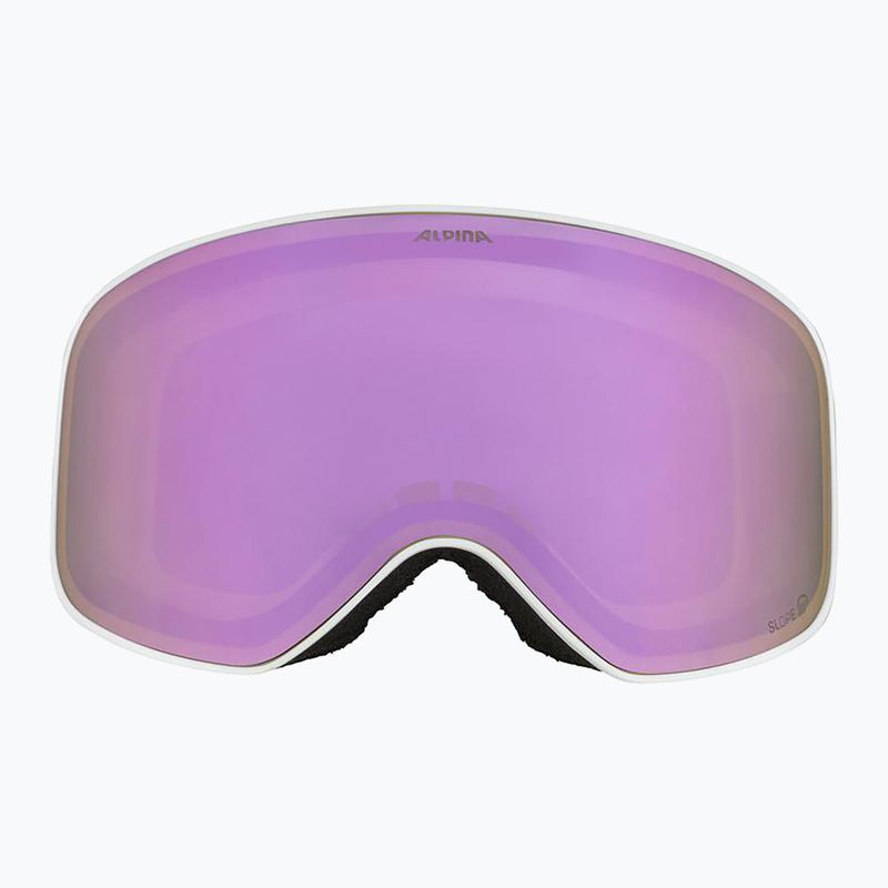 Ochelari de schi Alpina Slope Q-Lite white/rose matt 2