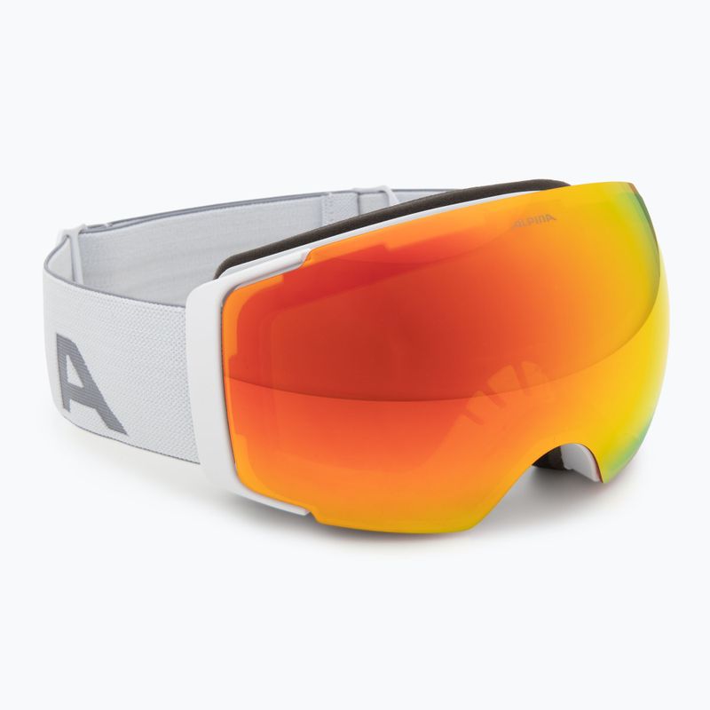 Ochelari de schi Alpina Falera Mag Q-Lite white matt/red/pink 2