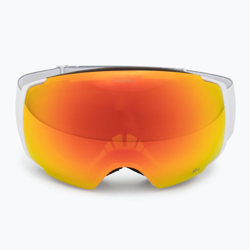 Ochelari de schi Alpina Falera Mag Q-Lite white matt/red/pink 3