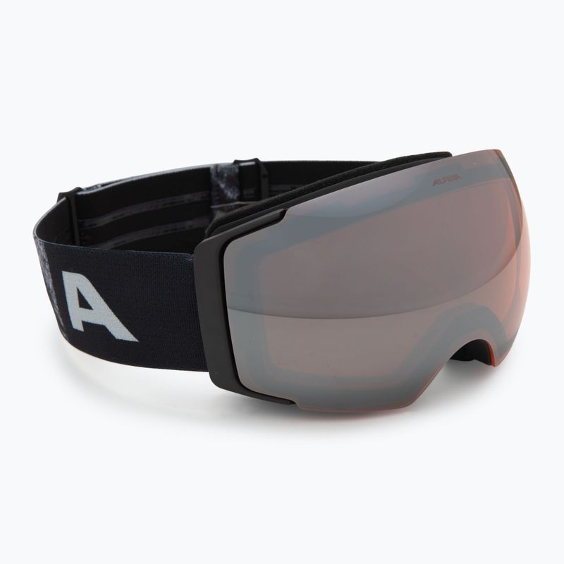 Ochelari de schi Alpina Falera Mag Q-Lite black/glacier matt/silver/pink 2