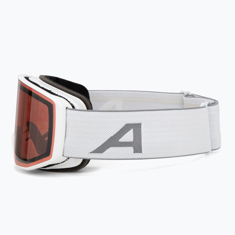 Ochelari de schi Alpina Venet QV white matt/gold 4