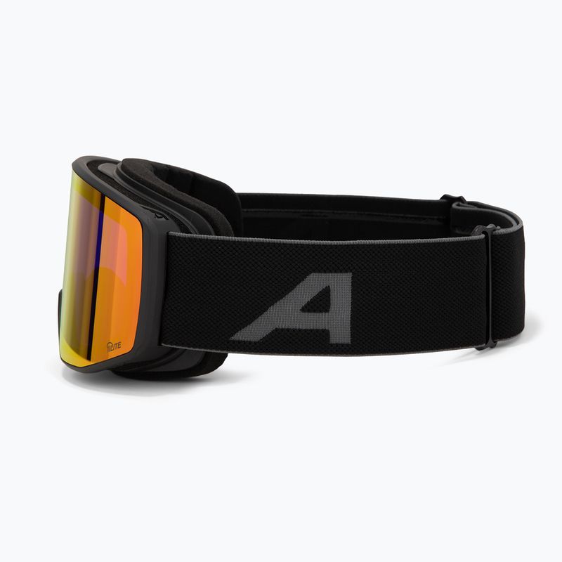 Ochelari de schi Alpina Venet Q-Lite black matt/red 4