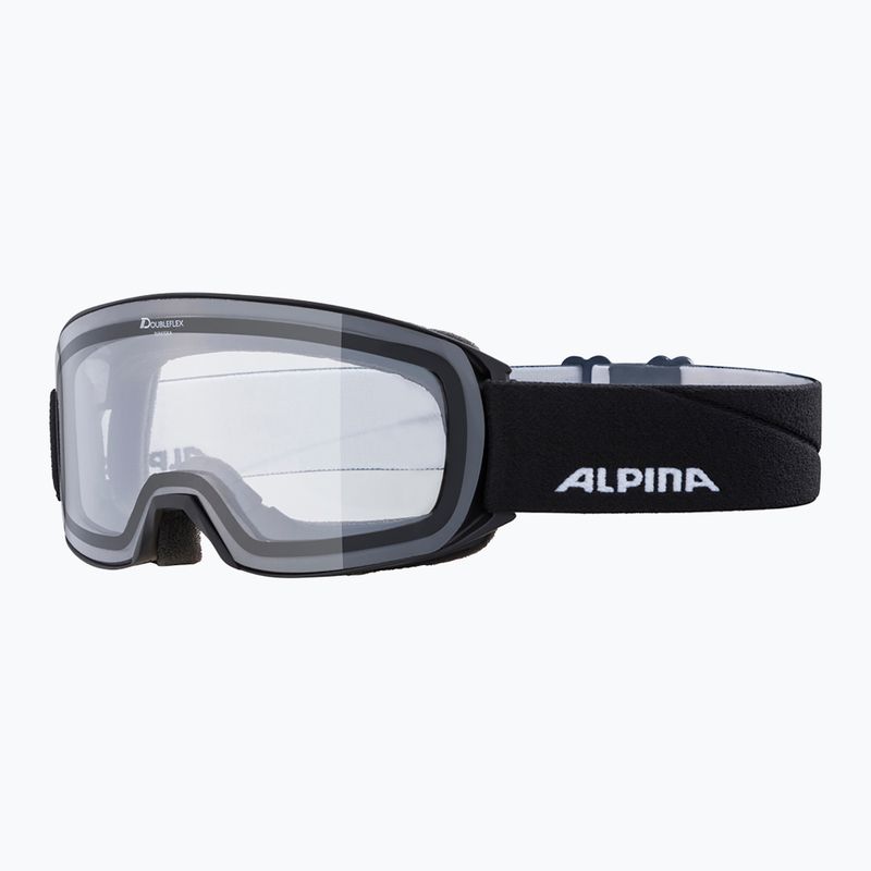Ochelari de schi Alpina Nakiska black matte/clear