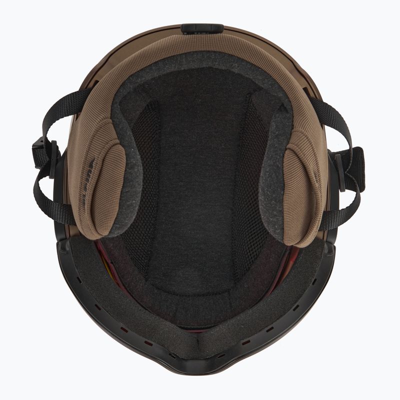 Cască de schi Alpina Oro QV Mips sepia metallic 5