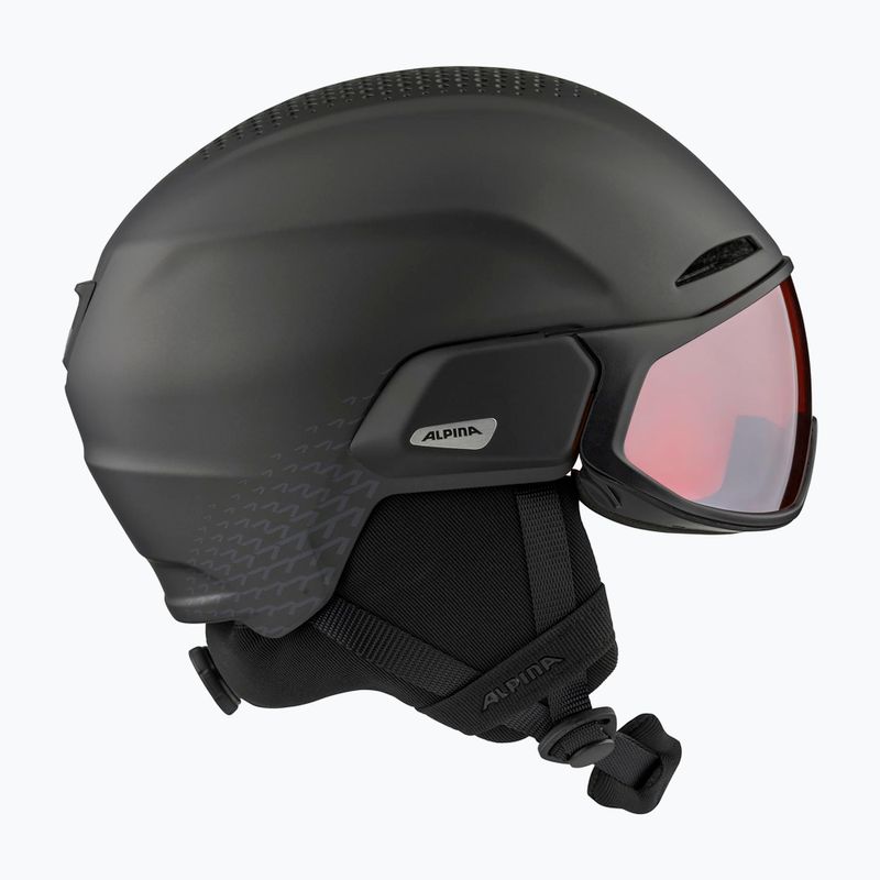 Cască de schi Alpina Oro QV Mips charcoal metallic 2