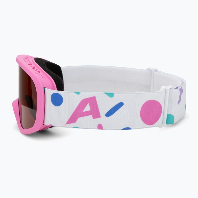 Ochelari de schi pentru copii Alpina Piney 2.0 rose matt/orange 4