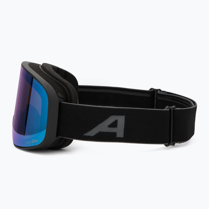 Ochelari de schi Alpina Slope Q-Lite black/black matt/blue 4